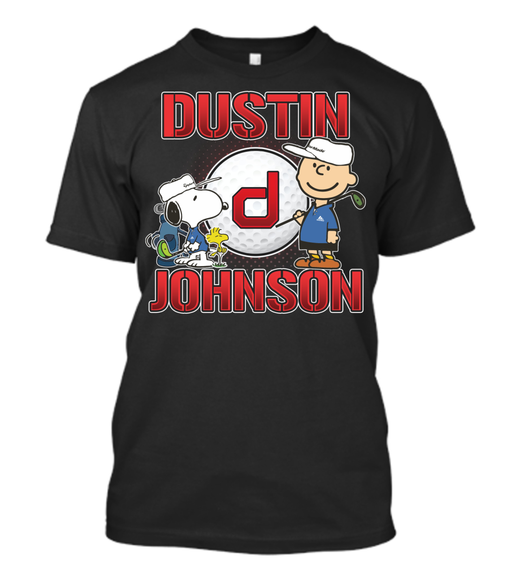 Dustin Johnson Pro Golf Snoopy The Peanuts Movie T-Shirt