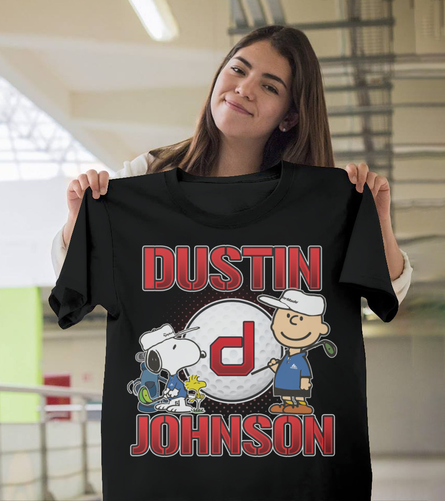 Dustin Johnson Pro Golf Snoopy The Peanuts Movie T-Shirt