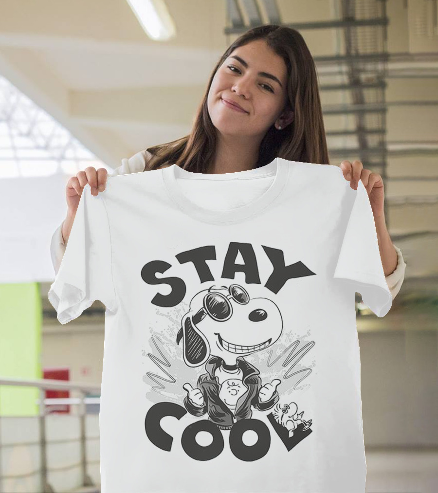 Stay Cool Snoopy The Peanuts Movie Thumbs Up T-Shirt