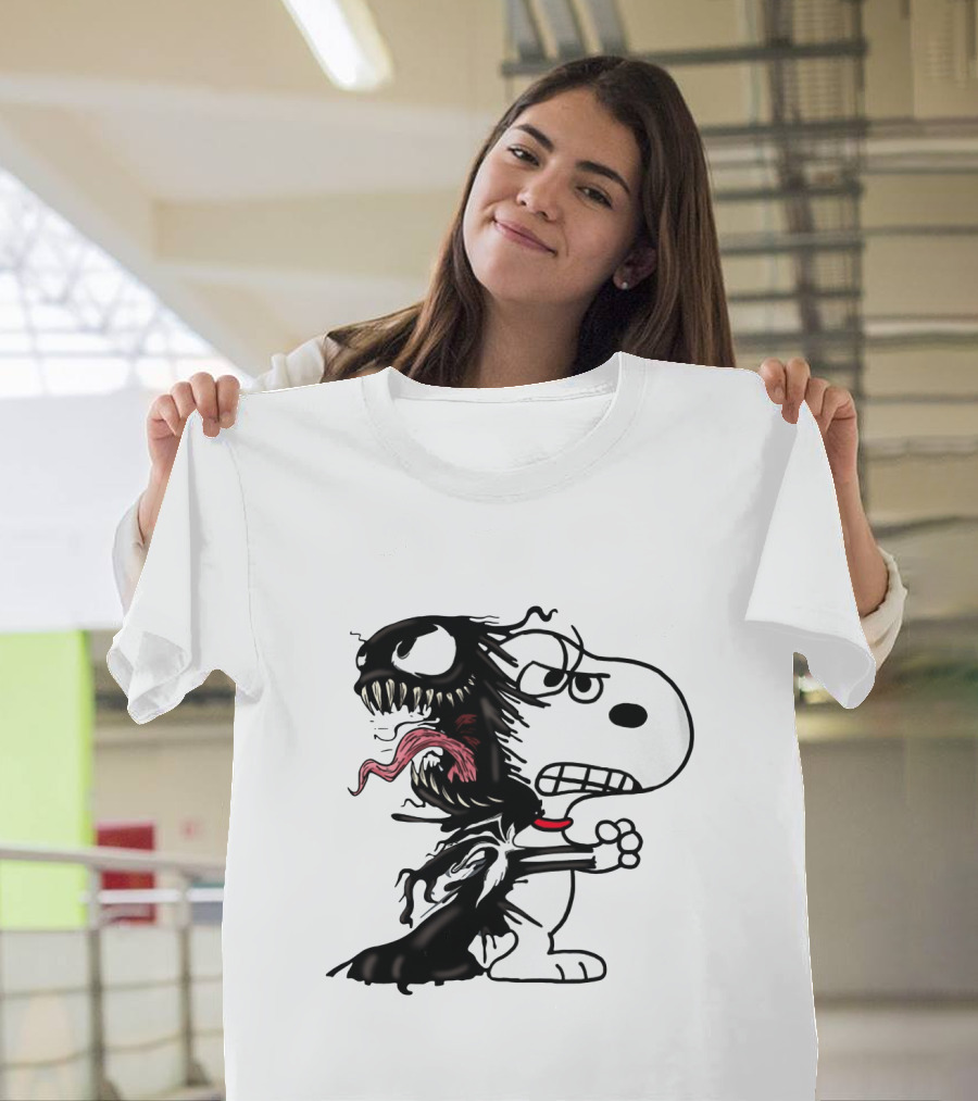 Venom Snoopy Mashup The Peanuts Movie T-Shirt