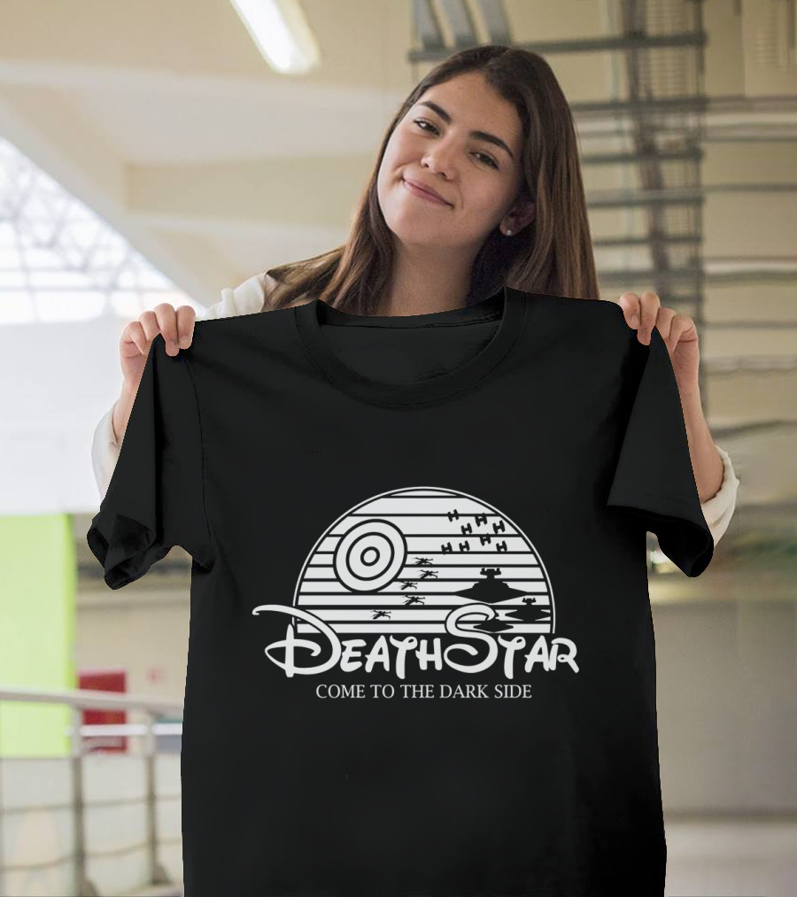 Classic Death Star Come to the Dark Side Disney Moon Star Wars T-Shirt