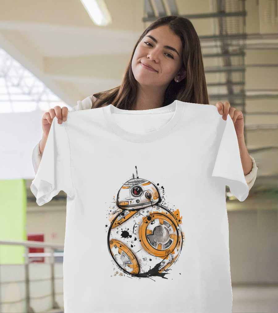 Ink Tattoo Inspired BB-8 Droids Star Wars T-Shirt
