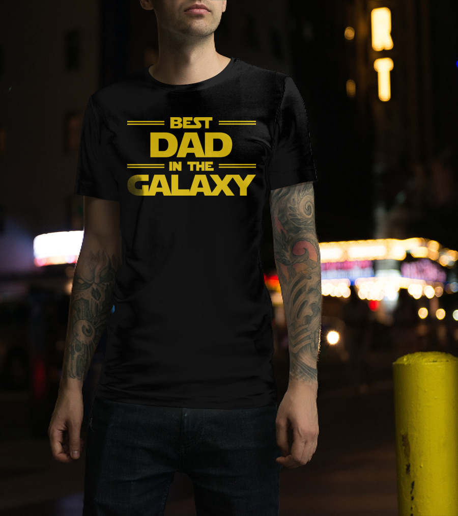 Best Dad In The Galaxy Star Wars Inspired T-Shirt