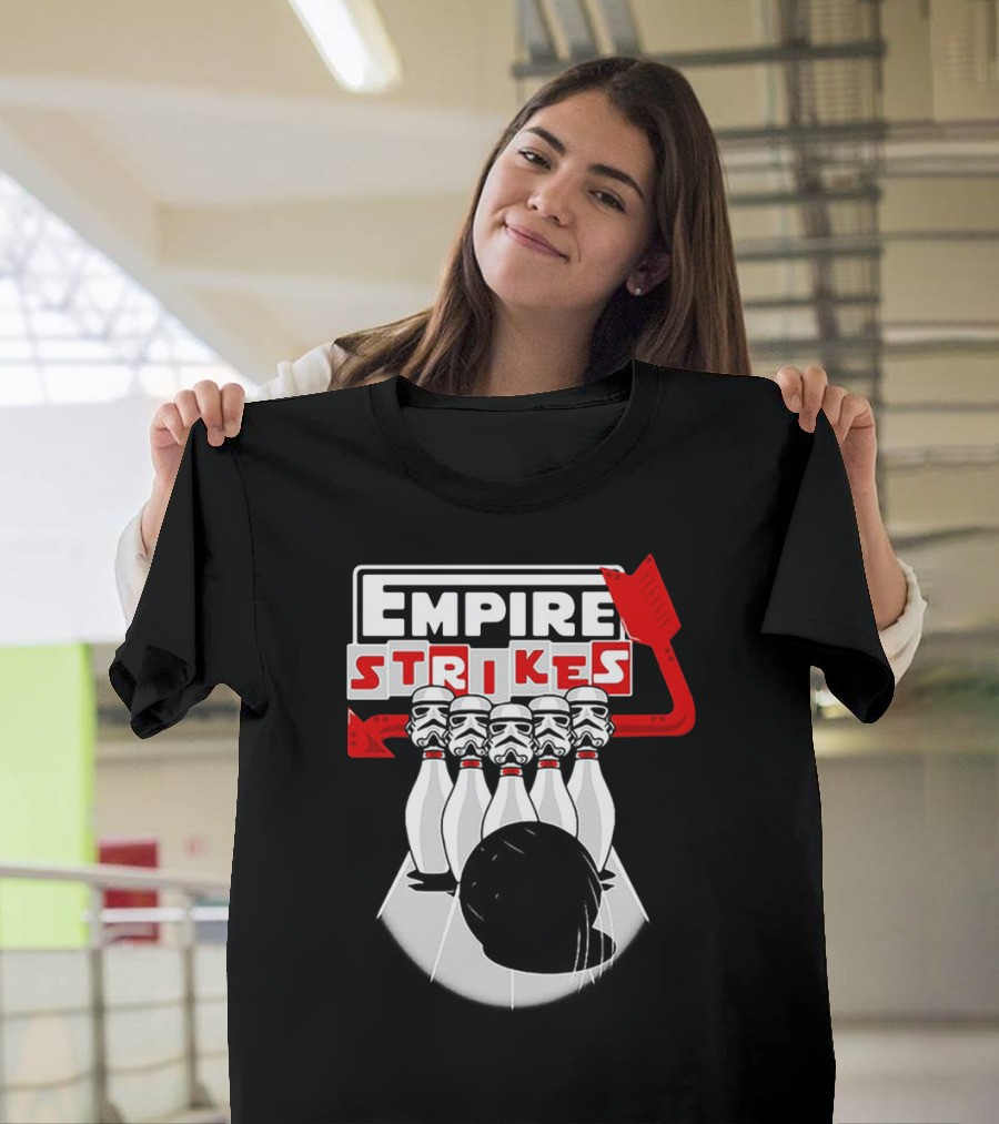 Empire Strikes Stormtrooper Bowling Star Wars Bowling pin T-Shirt