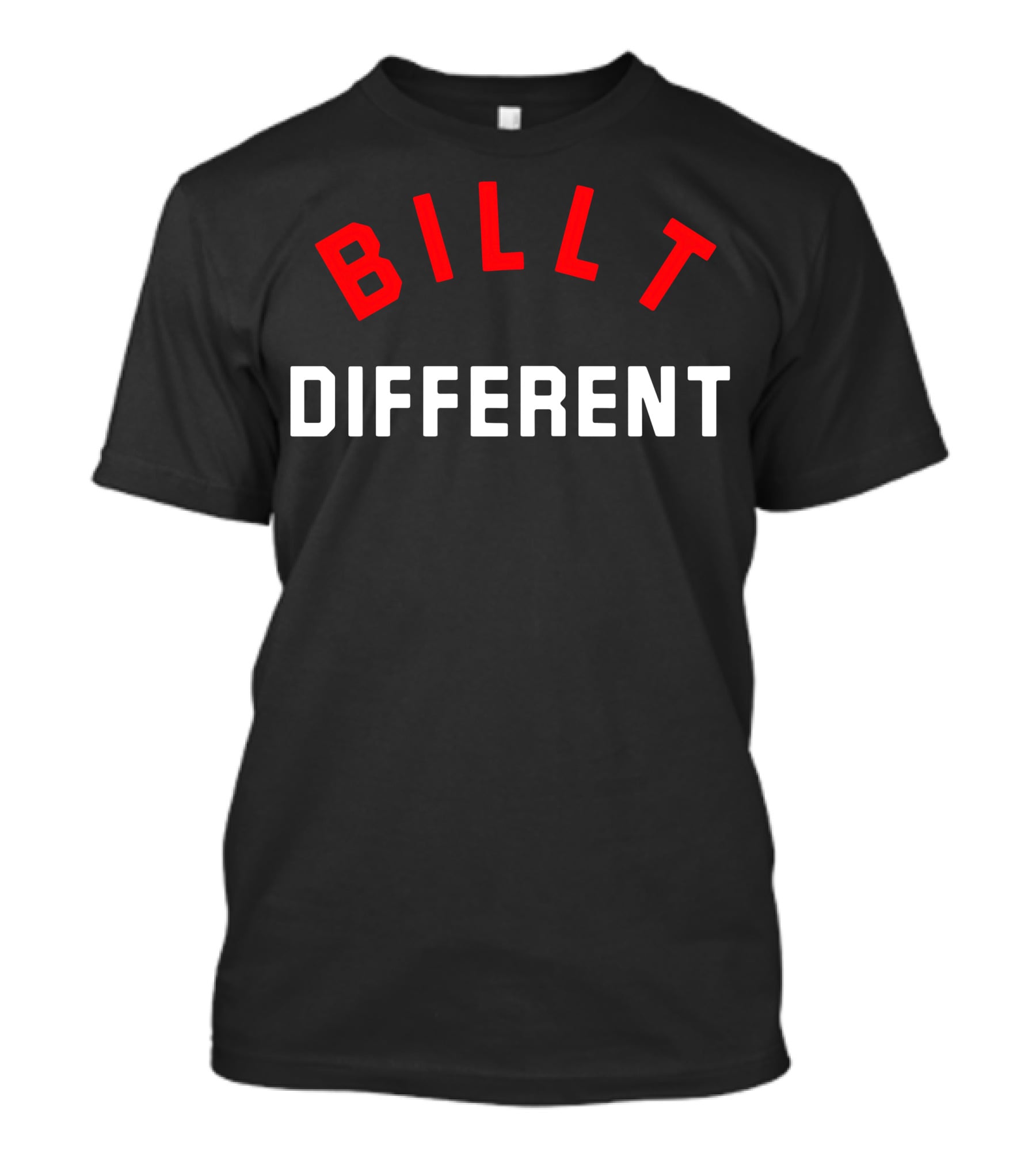 Billt Different Patriots Football Phrase T-Shirt