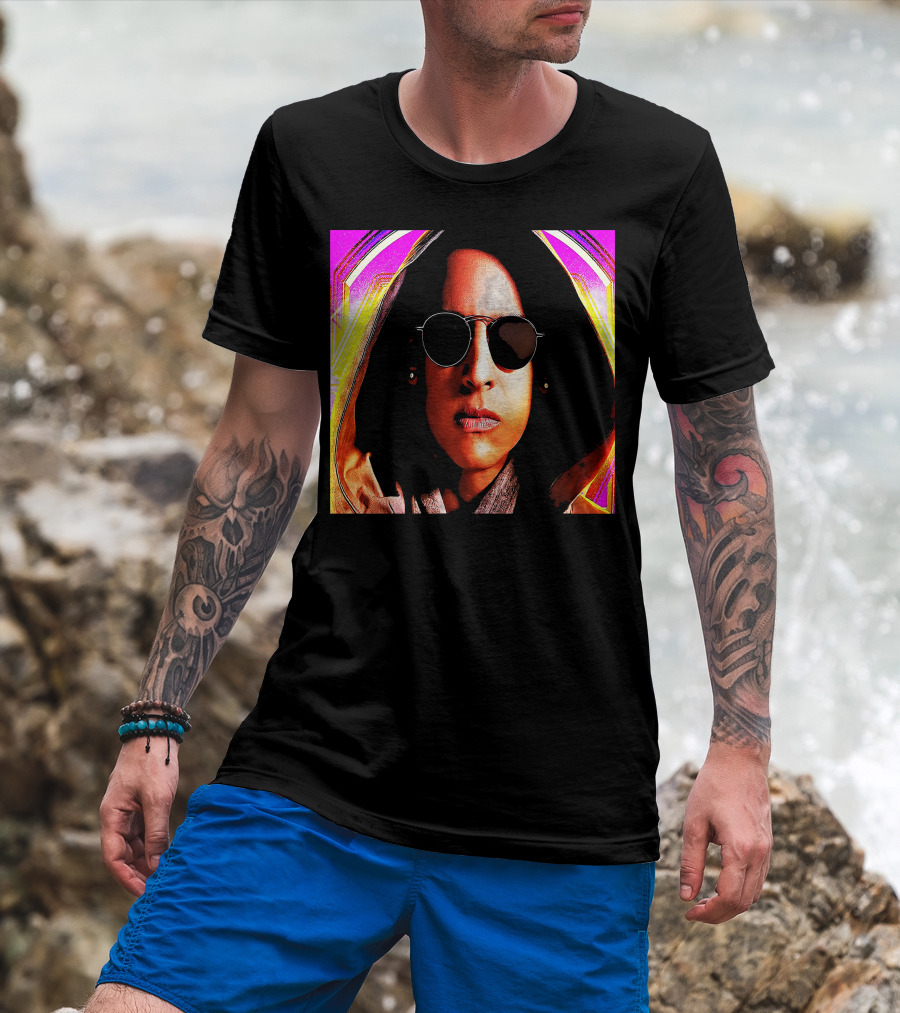 Papa Yankee Retro Neon Sunglasses T-Shirt