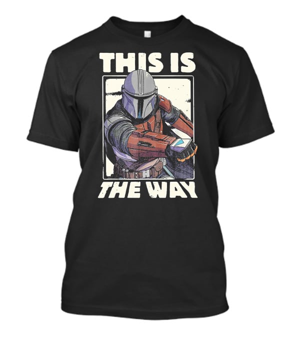This Is The Way Mandalorian Warrior Emblem T-Shirt
