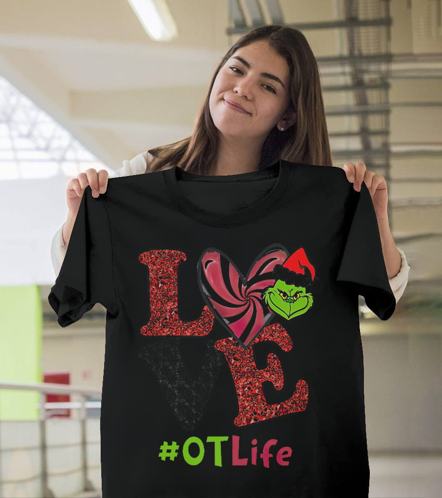 Love Grinch Heart #OTLife T-Shirt