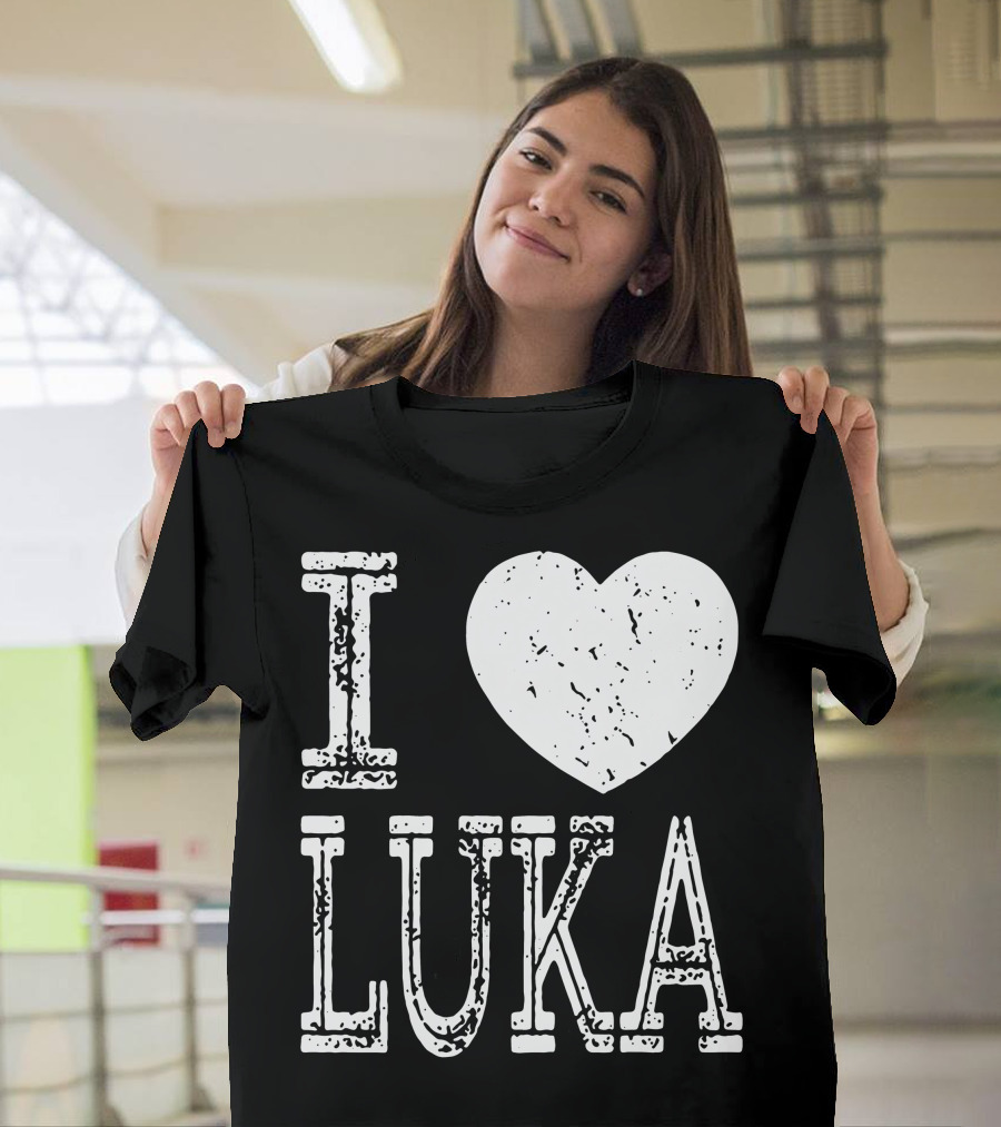 I Love Luka Basketball NFL T-Shirt