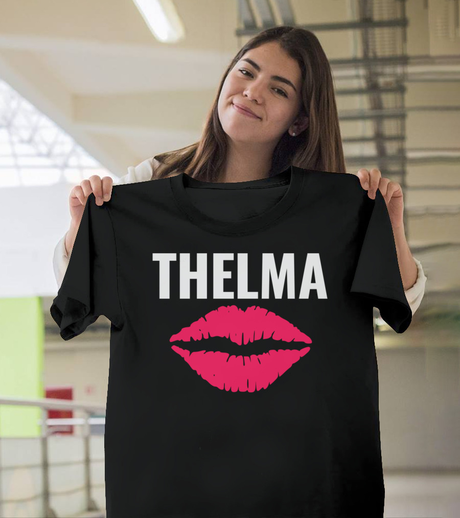 Thelma Louise Matching Best Friend Lips T-Shirt