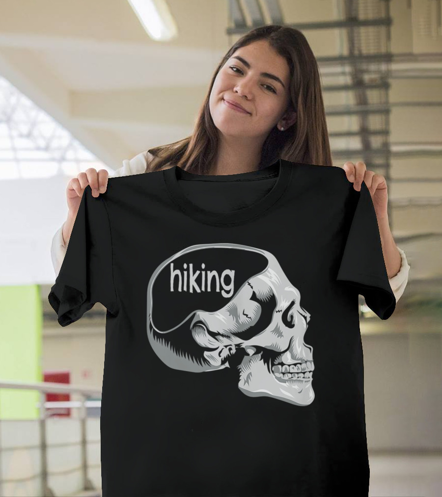 Hiking On The Mind Skull Hiker T-Shirt