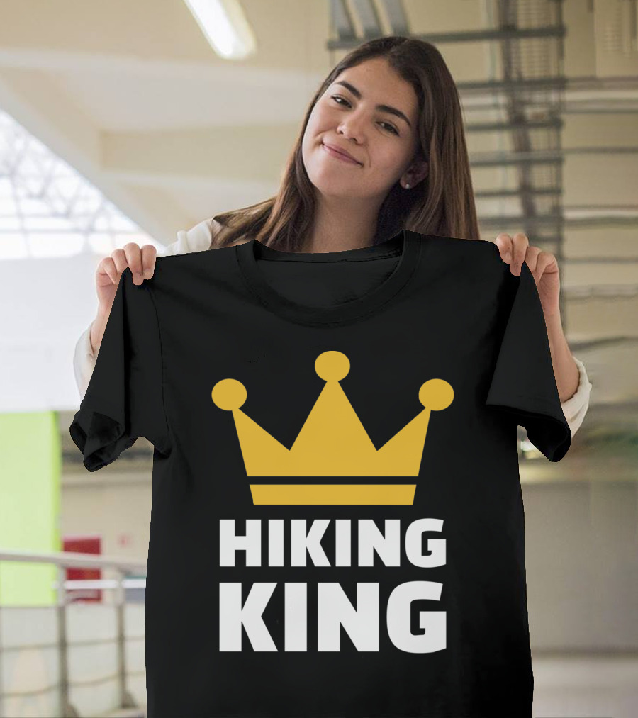 Hiking King Bold Crown Iconic T-Shirt