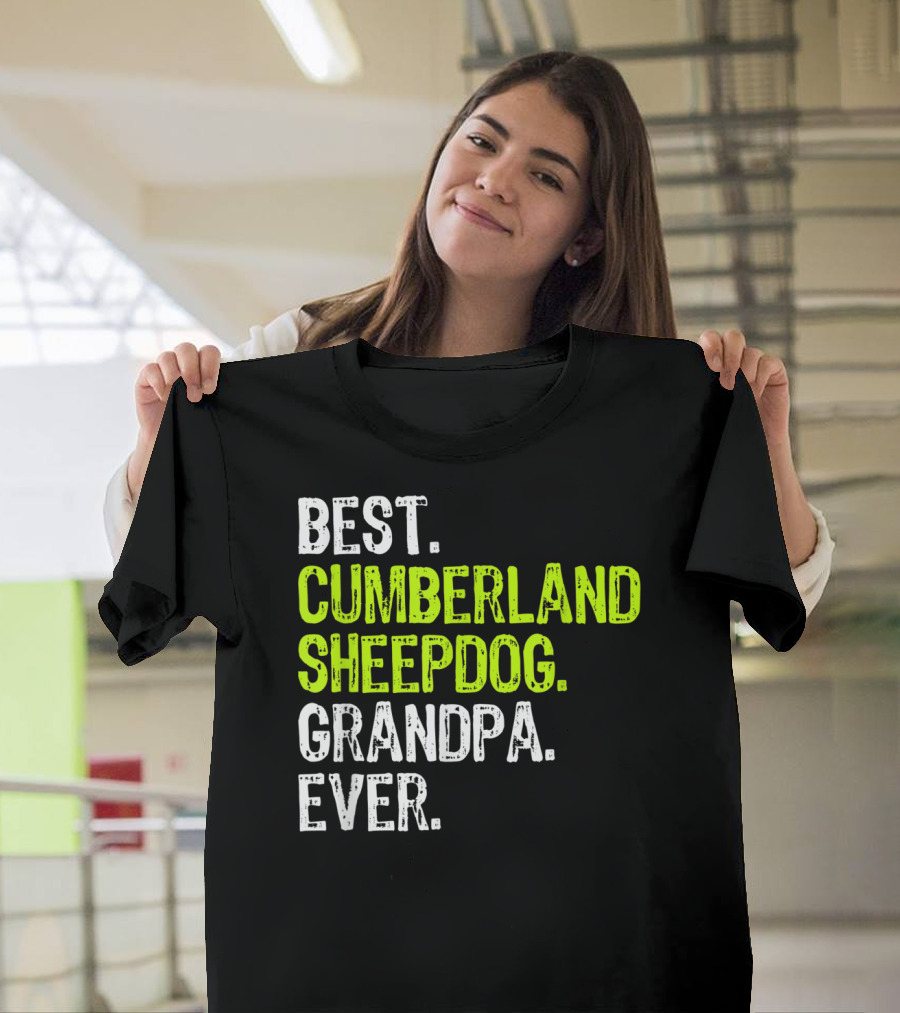 Cumberland Sheepdog Best Grandpa Ever T-Shirt