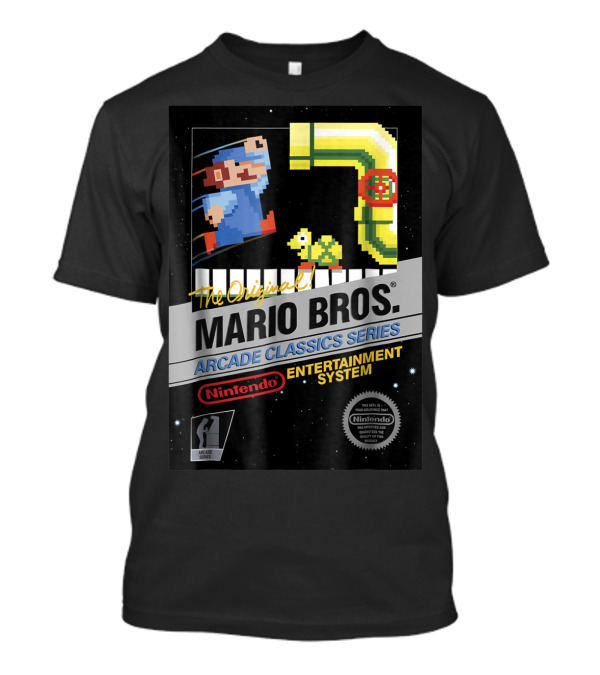 The Original Mario Bros Arcade Classics Series Nintendo Entertainment System T-Shirt