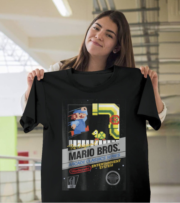 The Original Mario Bros Arcade Classics Series Nintendo Entertainment System T-Shirt
