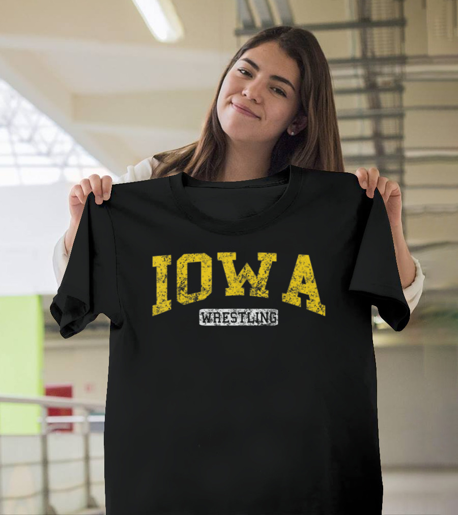 Iowa Wrestling Vintage Classic Freestyle T-Shirt