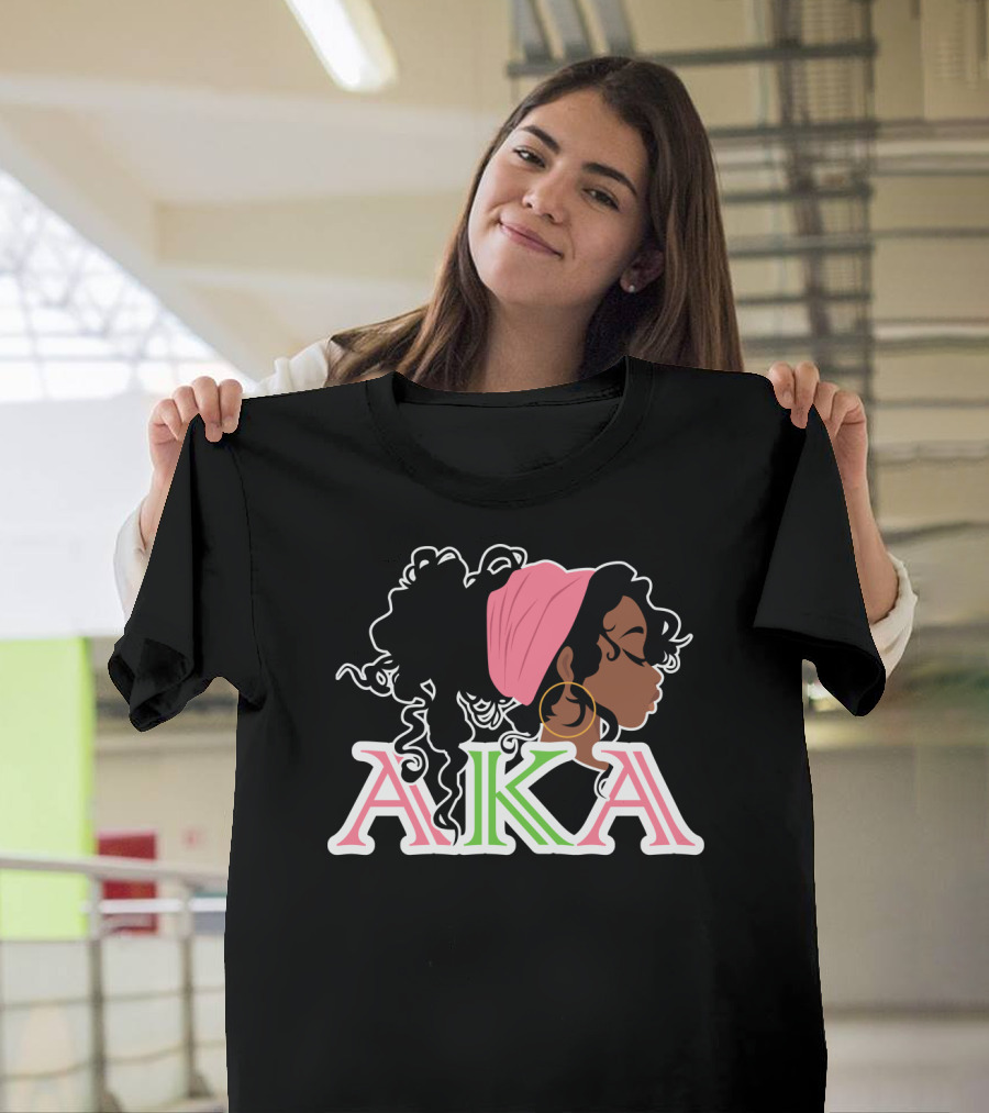 AKA Sorority Alpha Pretty Girl Kappa T-Shirt