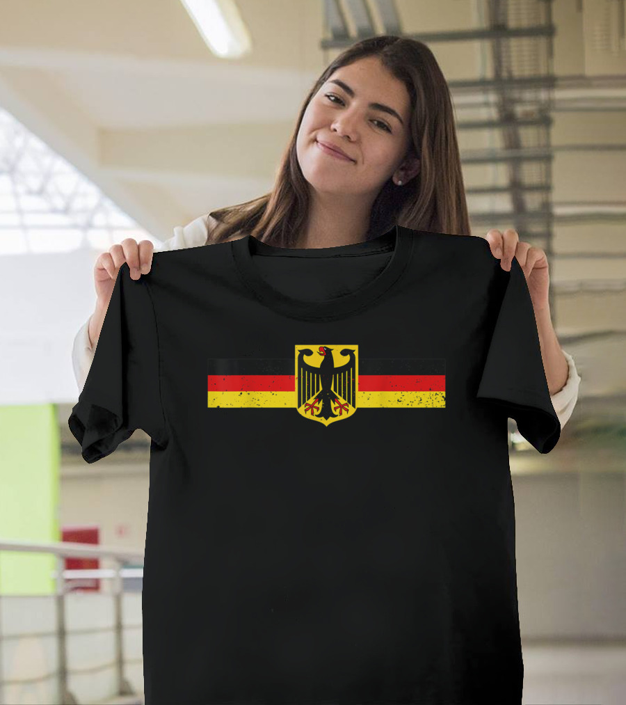 Germany Coat of Arms Flag Emblem Oktoberfest Costume T-Shirt