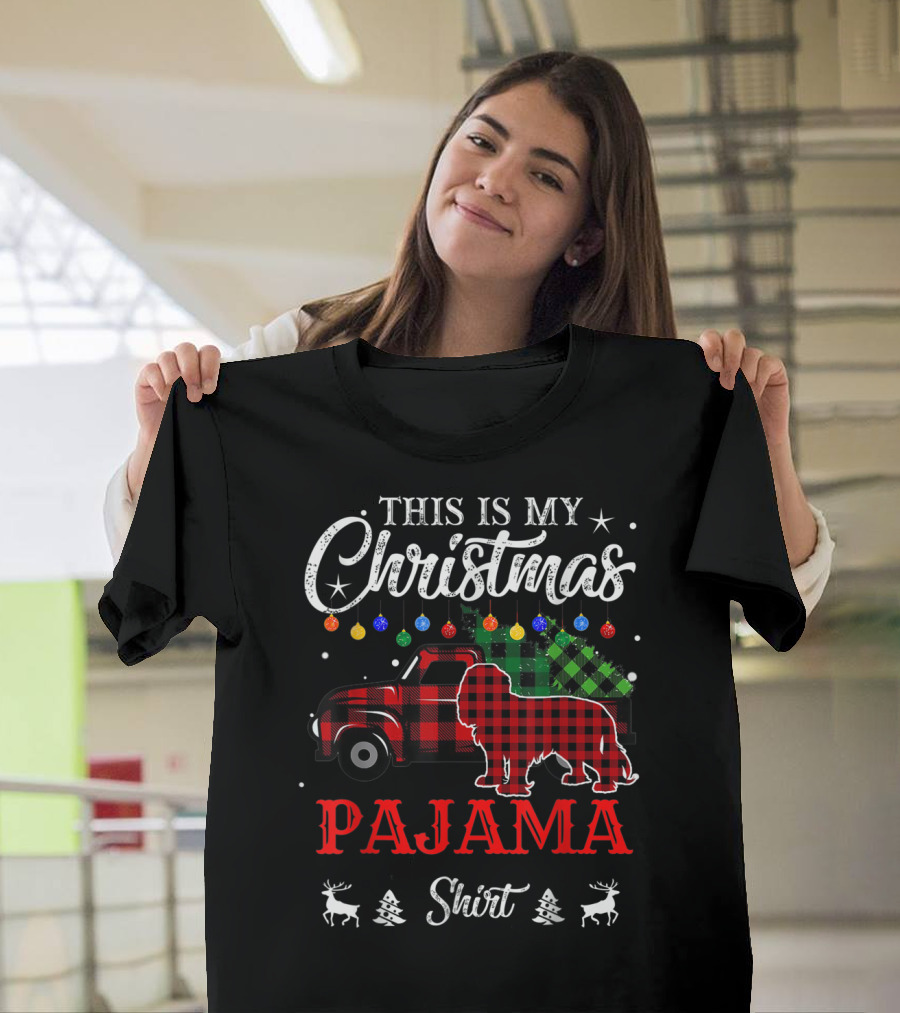 This Is My Christmas Pajama Shirt Cavalier King T-Shirt