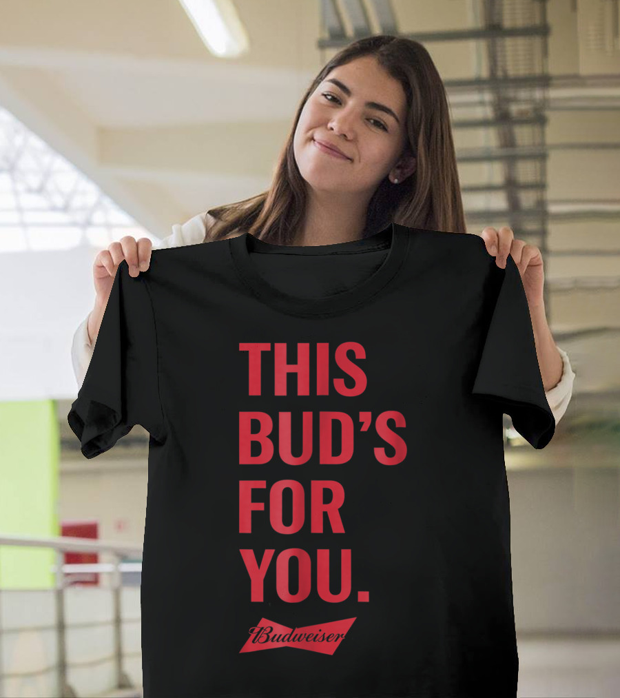 Budweiser This Bud's For You Red T-Shirt