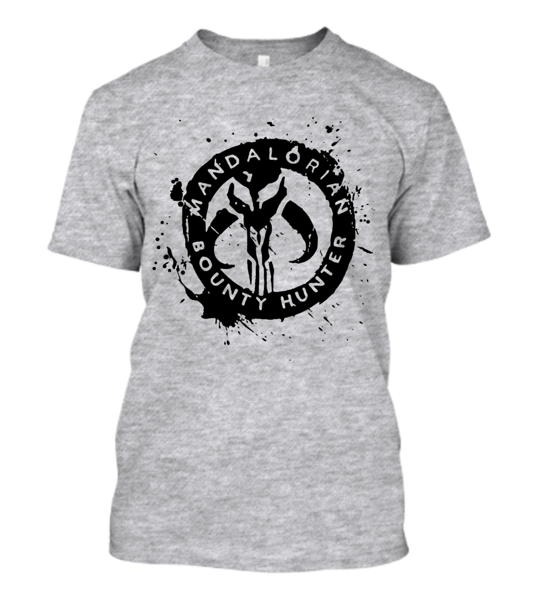 Mandalorian Bounty Hunter Splatter T-Shirt
