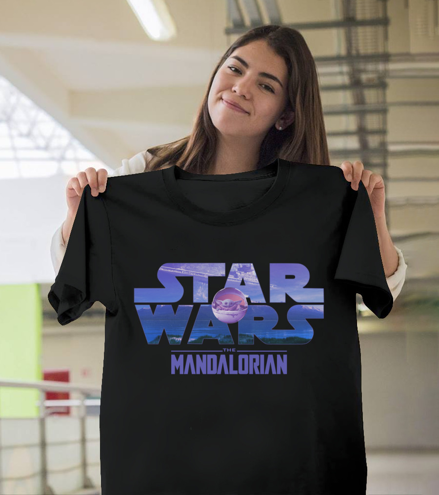 Star Wars The Mandalorian With The Child T-Shirt