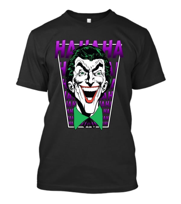 The Joker Hahaha Iconic Laugh T-Shirt