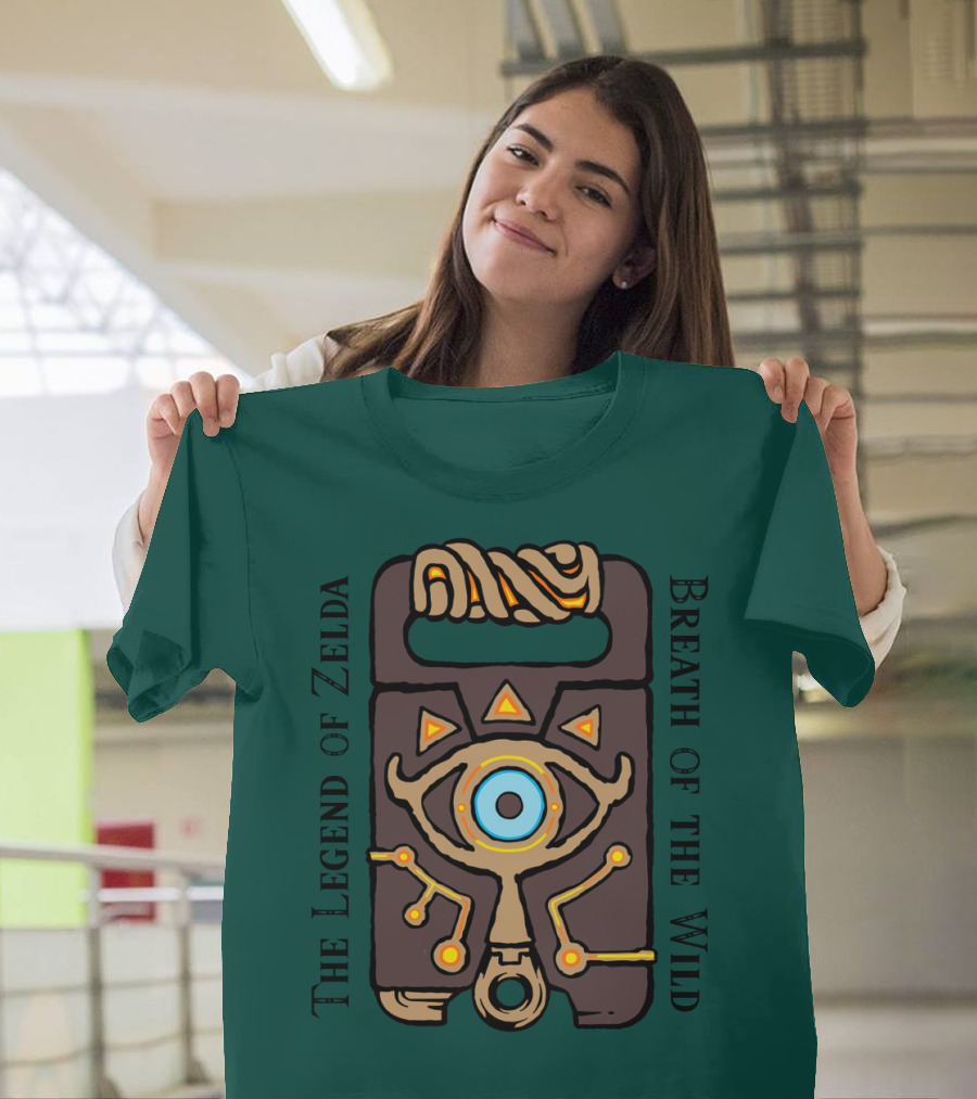 The Legend Of Zelda Breath Of The Wild Sheikah Slate Eye T-Shirt