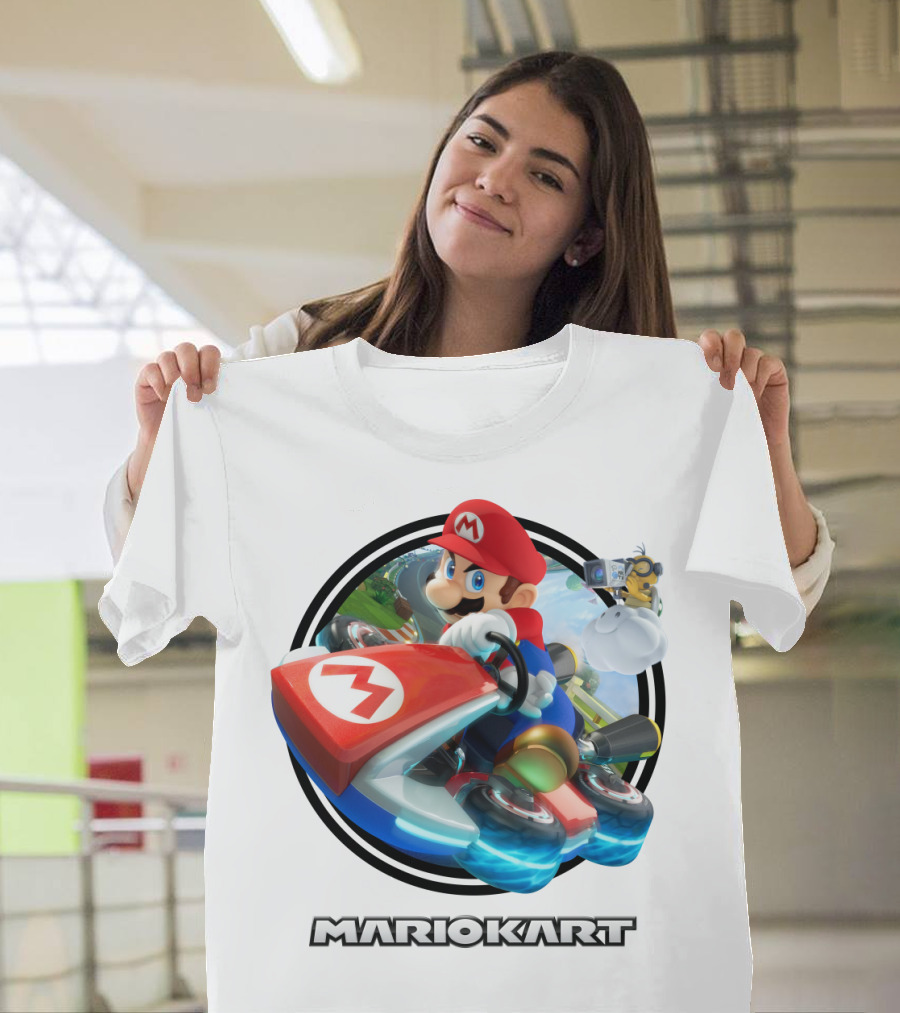 Mario Kart Racing Adventure With Iconic Game Characters T-Shirt