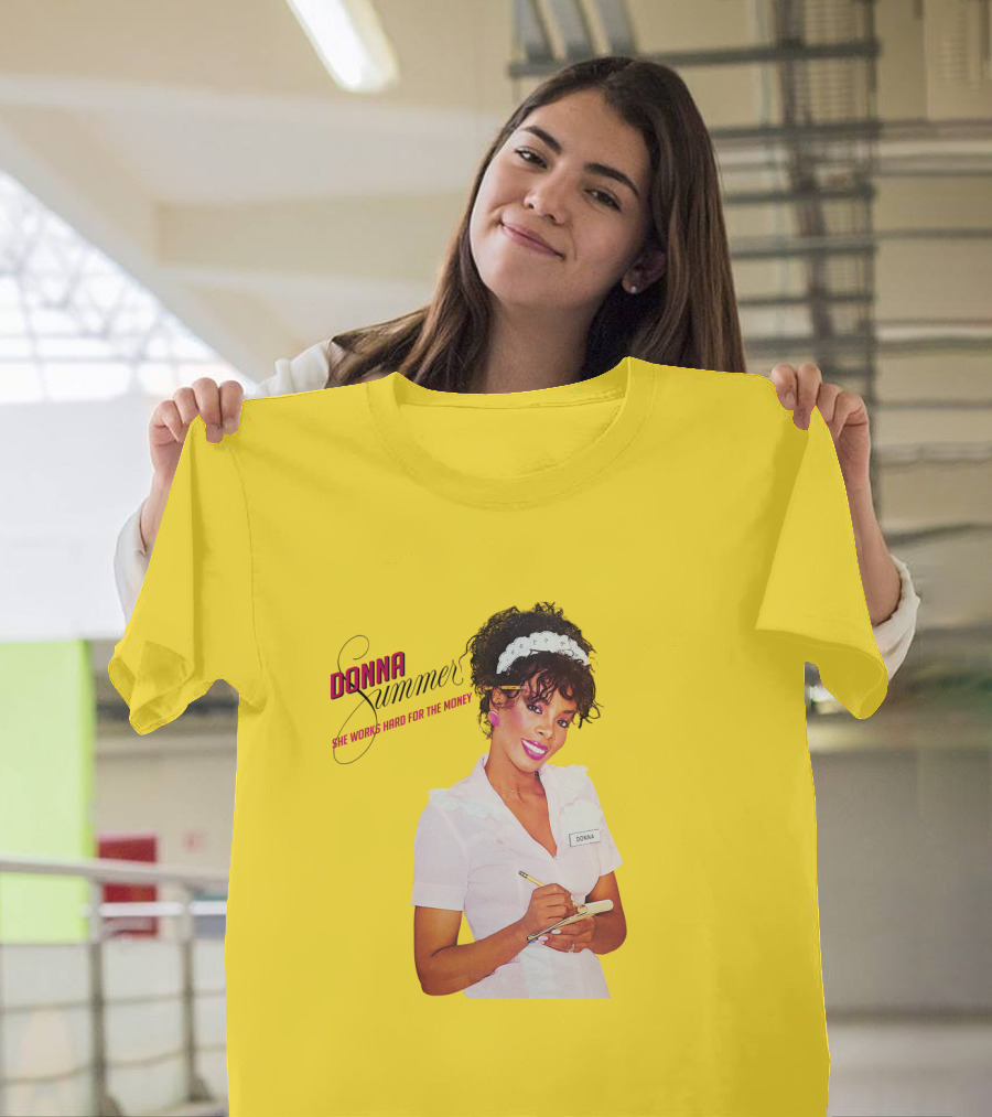 Donna Summer She Works Hard for the Money T-Shirt