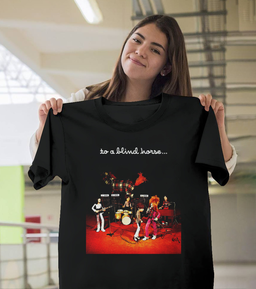 To a Blind Horse Band Performance Scene T-Shirt
