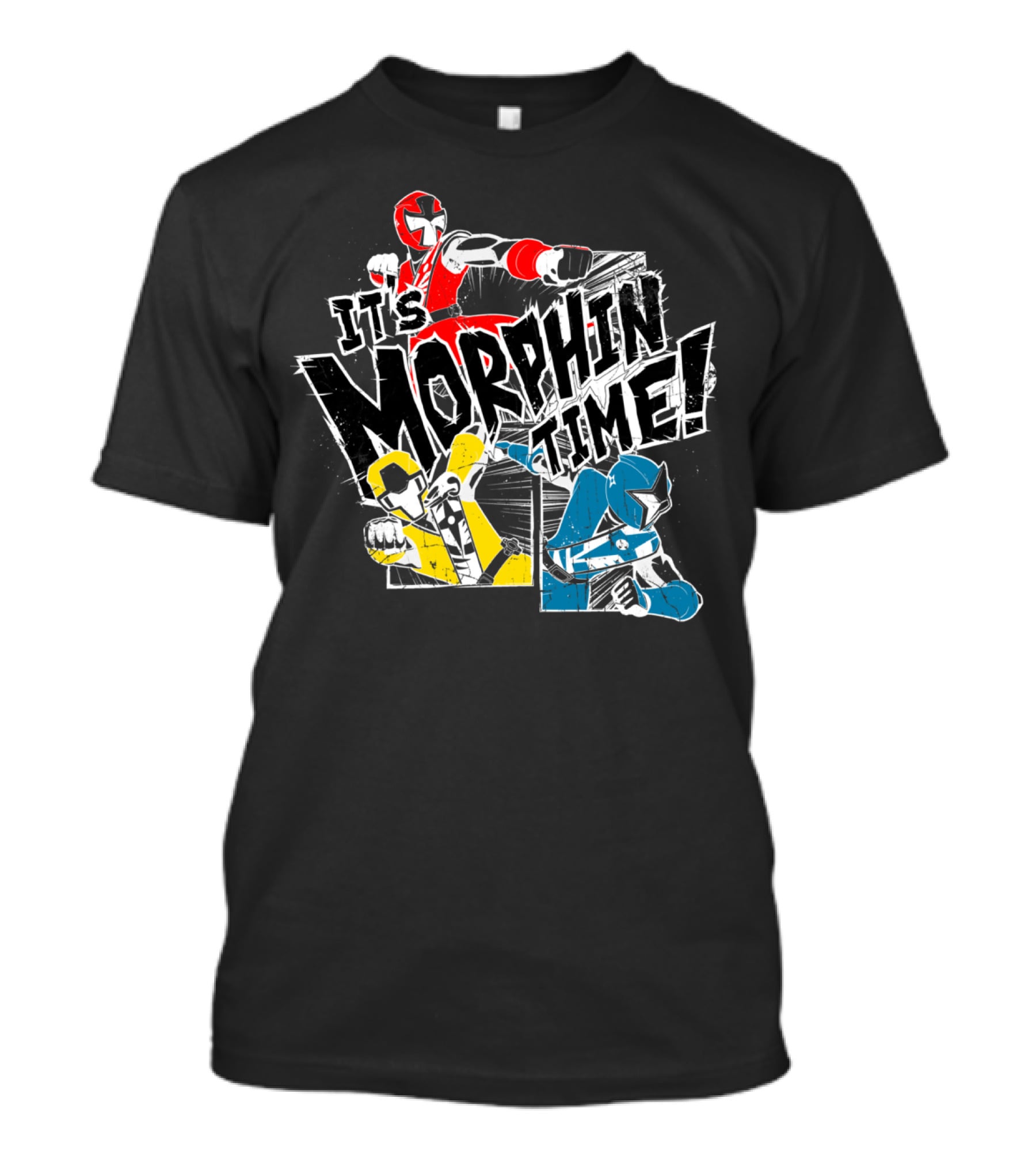 It's Morphin Time Power Rangers T-Shirt