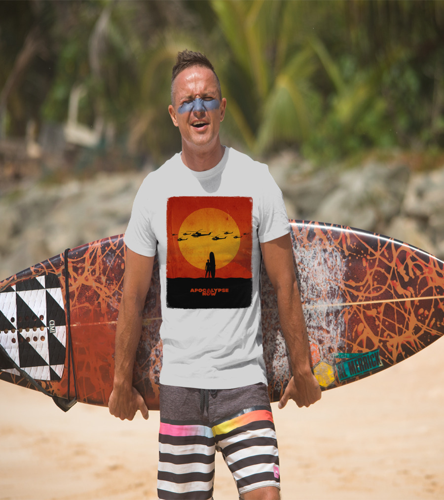 Apocalypse Now Helicopter Sunset Scene T-Shirt