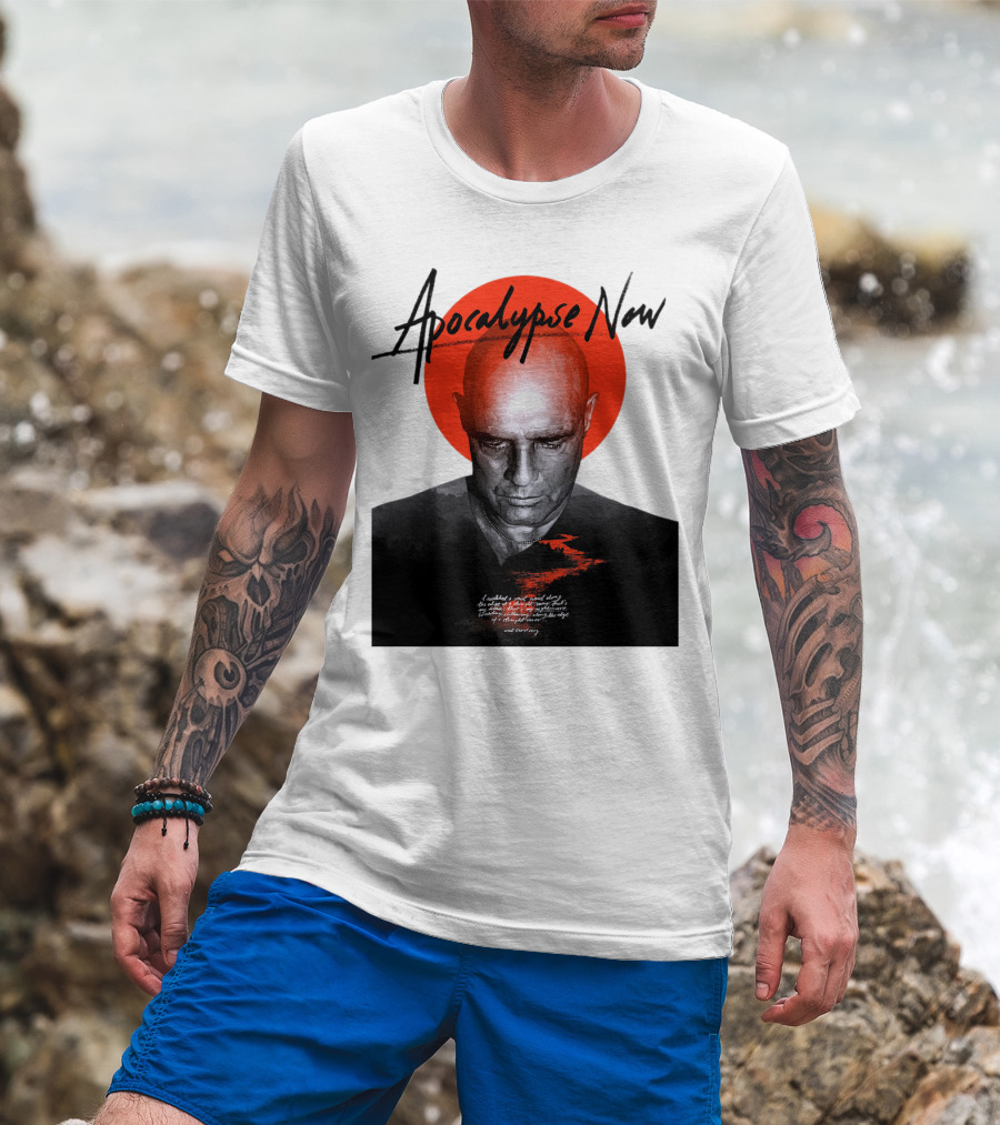Apocalypse Now Bald Head Red Sun Reflection 08 T-Shirt