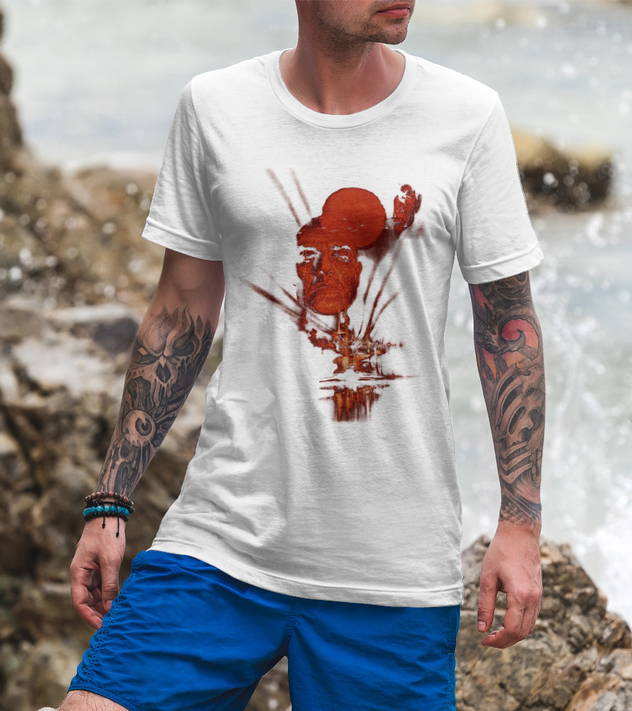 16 Apocalypse Now Mickey Mouse Warrior Face T-Shirt