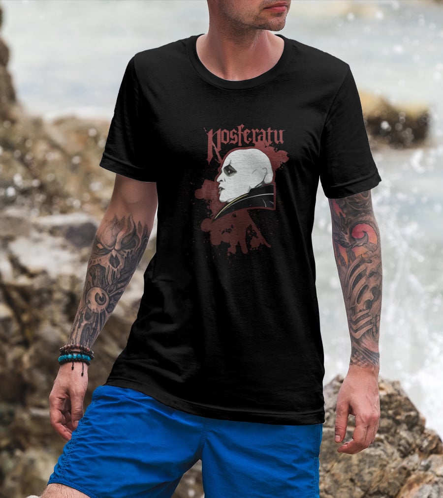 Nosferatu Vampire Splatter T-Shirt