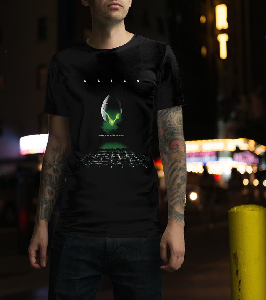 Alien 1979 In Space No One Can Hear You Scream T-Shirt