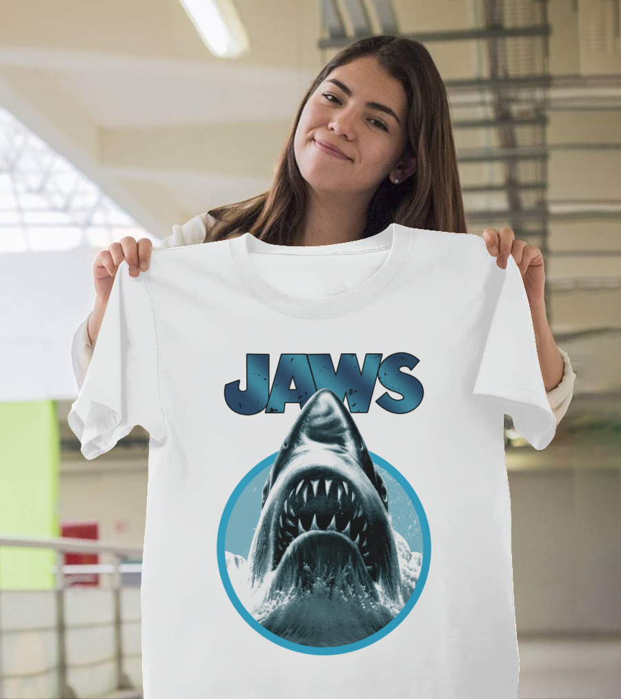 JAWS Shark Iconic Movie T-Shirt