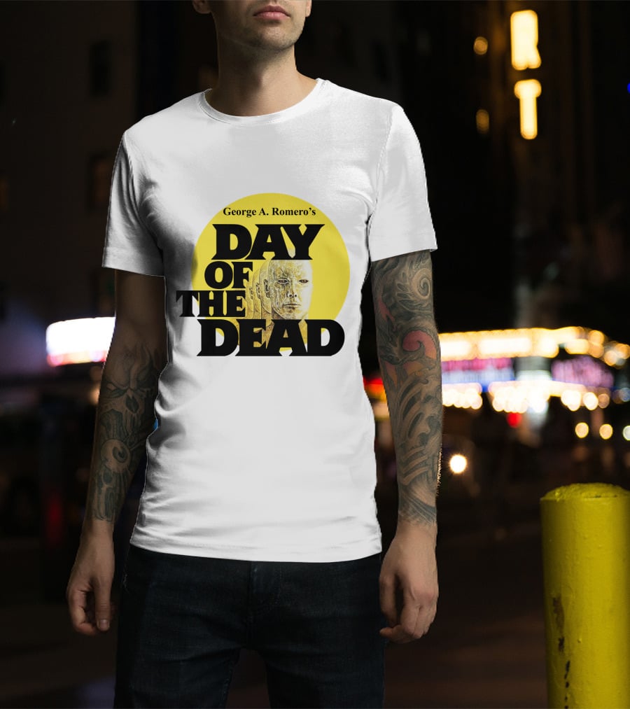 George A. Romero's Day Of The Dead Zombie Horror Movie T-Shirt