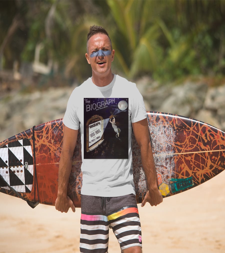 The Biograph 1910 Reg Trade Mark Biograph Presenting Latest Events From All Parts Of The World T-Shirt