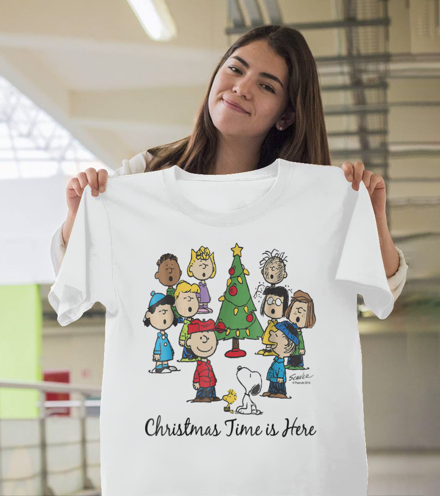 Peanuts Christmas Time is Here T-Shirt
