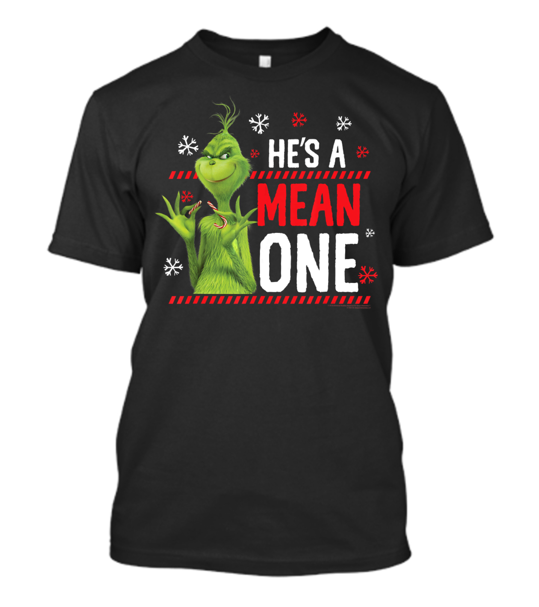 Dr. Seuss The Grinch He's A Mean One T-Shirt