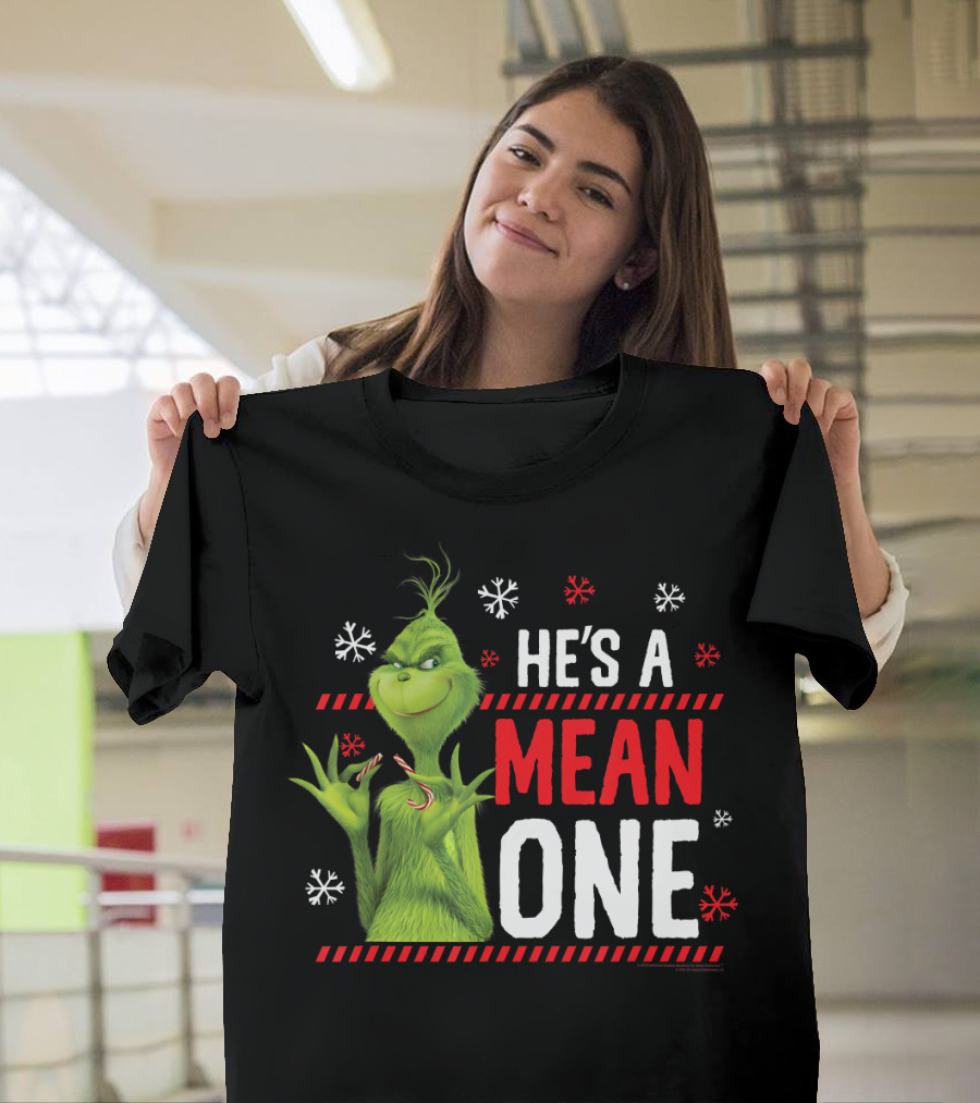 Dr. Seuss The Grinch He's A Mean One T-Shirt