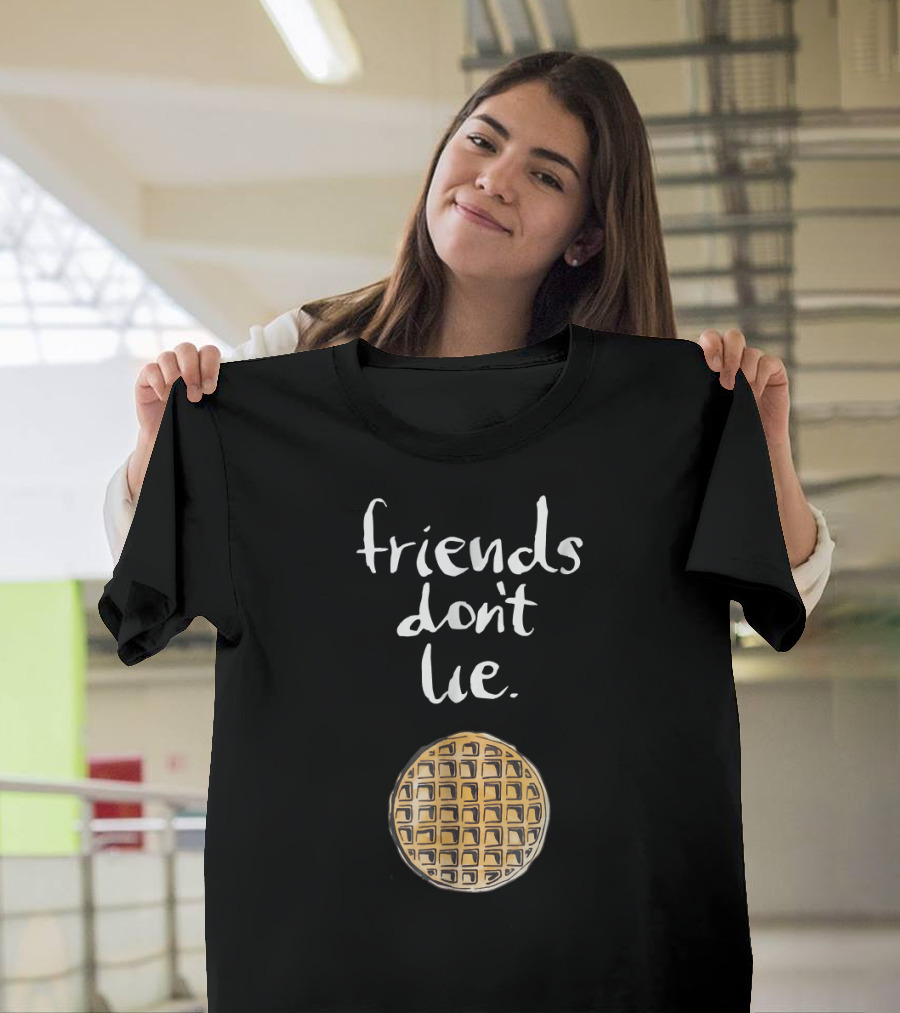 Stranger Things Friends Don't Lie Waffle Fan T-Shirt