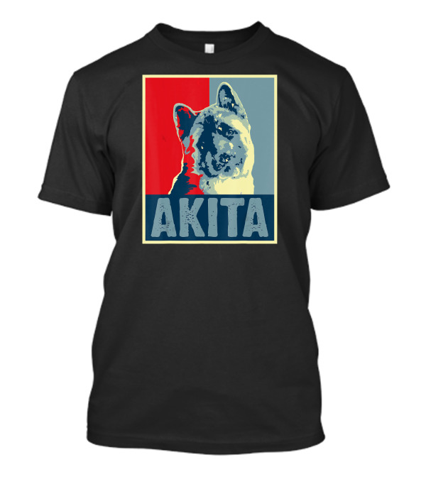 Vintage Akita Dog Hope T-Shirt