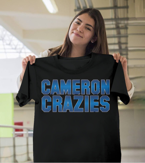 Cameron Crazies Basketball Fan Spirit Sports Team Enthusiasts T-Shirt