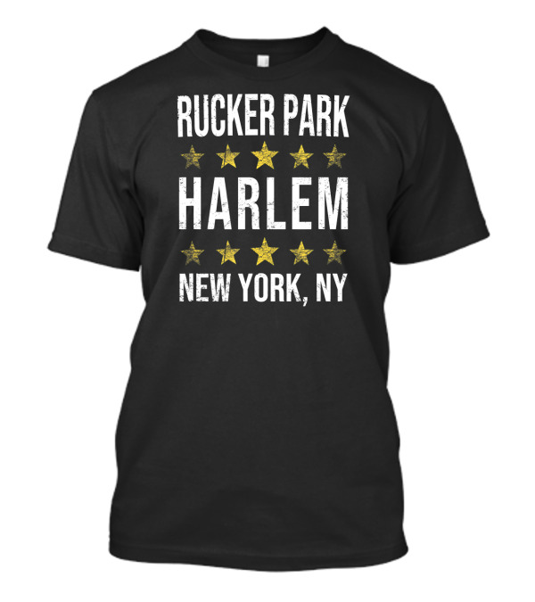 Rucker Park Harlem New York NY Basketball Stars Throwback T-Shirt