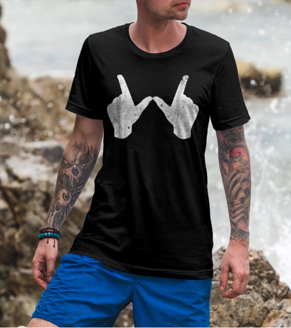 Wisconsin Youth University W Hand Gesture T-Shirt