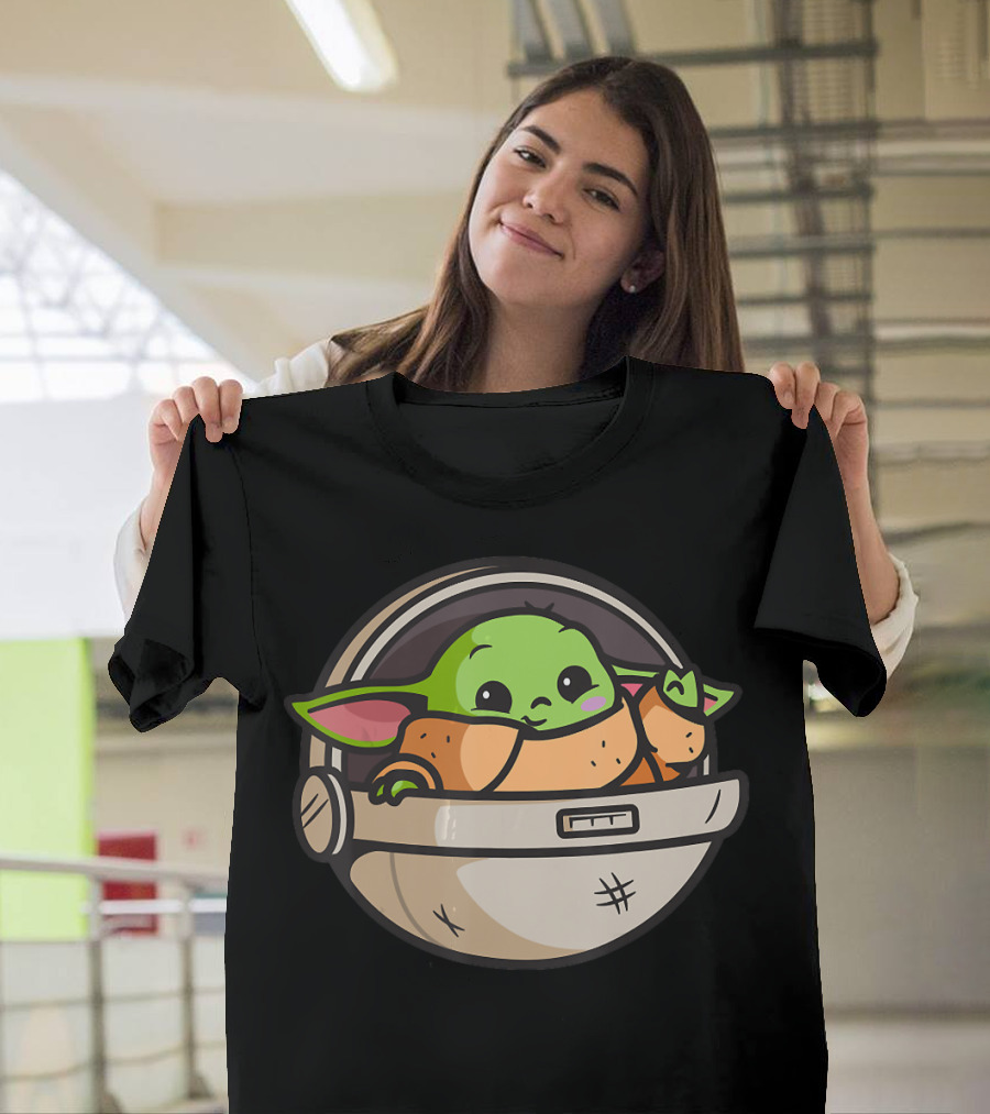 Baby Y.O.D.A Holiday S.W FanClub Cute Character T-Shirt