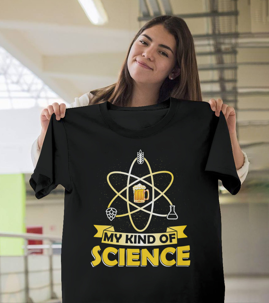 My Kind of Science Beer Atom Hops Mug Chemistry T-Shirt